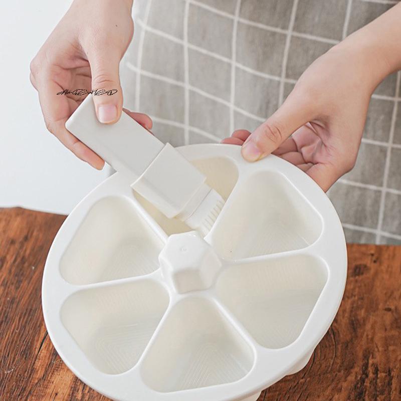 DIY Sushi Mold Lunch Triangle Rice Ball Lunch Box Onion Rice Ball Food Press Triangle Sushi Making Mold Sushi Set Kitchen Tools