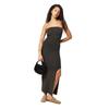 Jack Wills Womens/Ladies Ribbed Bandeau Slim Maxi Dress