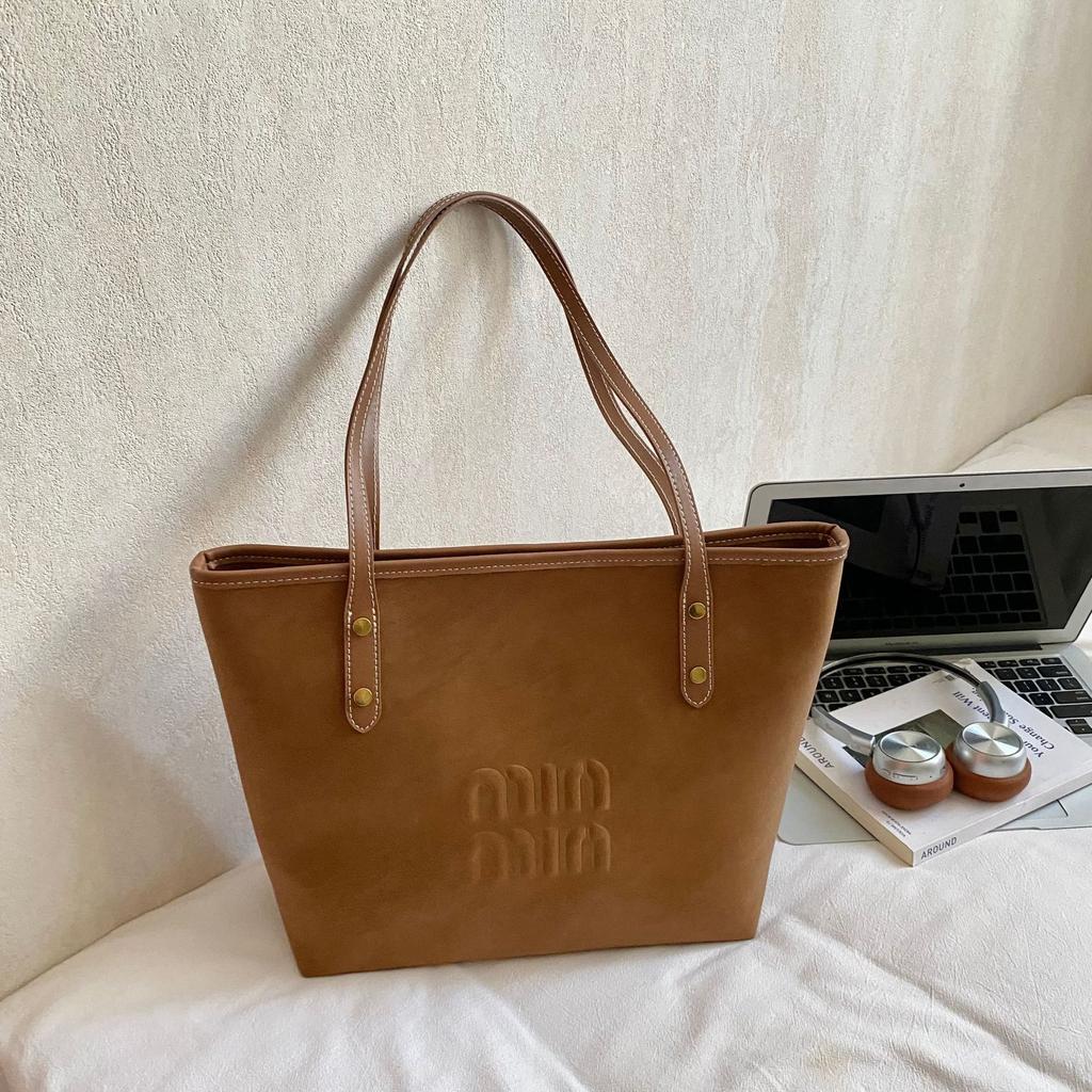 Large-capacity Tote Bag, Stylish and Retro Underarm Bag, Light Luxury Coin Purse