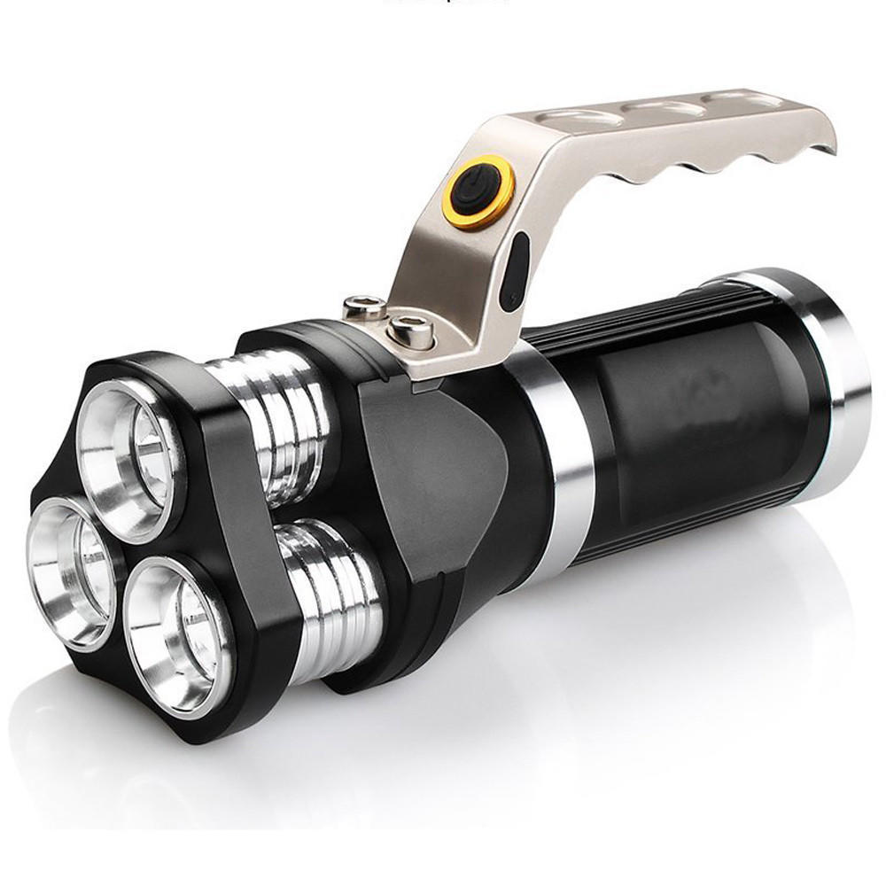 Rechargeable LED Searchlight  Flashlight 3T6 Spotlight 