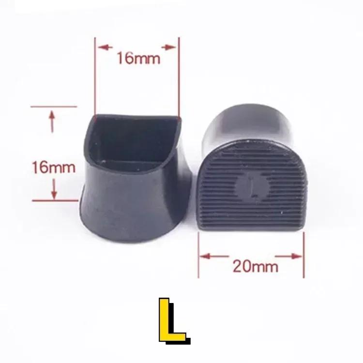 1pair New High Heel Protector Covers for Women Black Transparent Invisible Non-slip Wearable Heel Cover Shockproof Accessories
