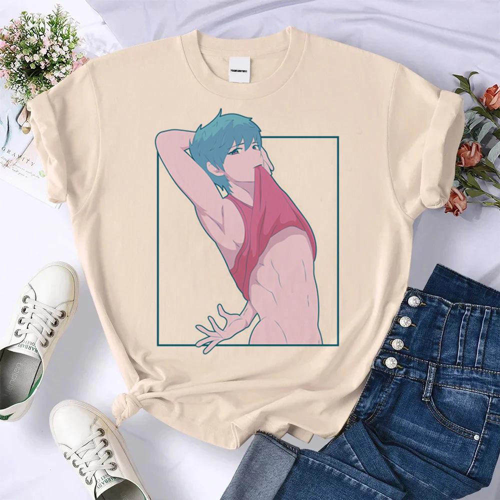 Femboy shirt Women Psychedelic Breathable Retro Grunge Pastel Women top tees Y2k Pop Culture Retro Punk Colorful aesthetic
