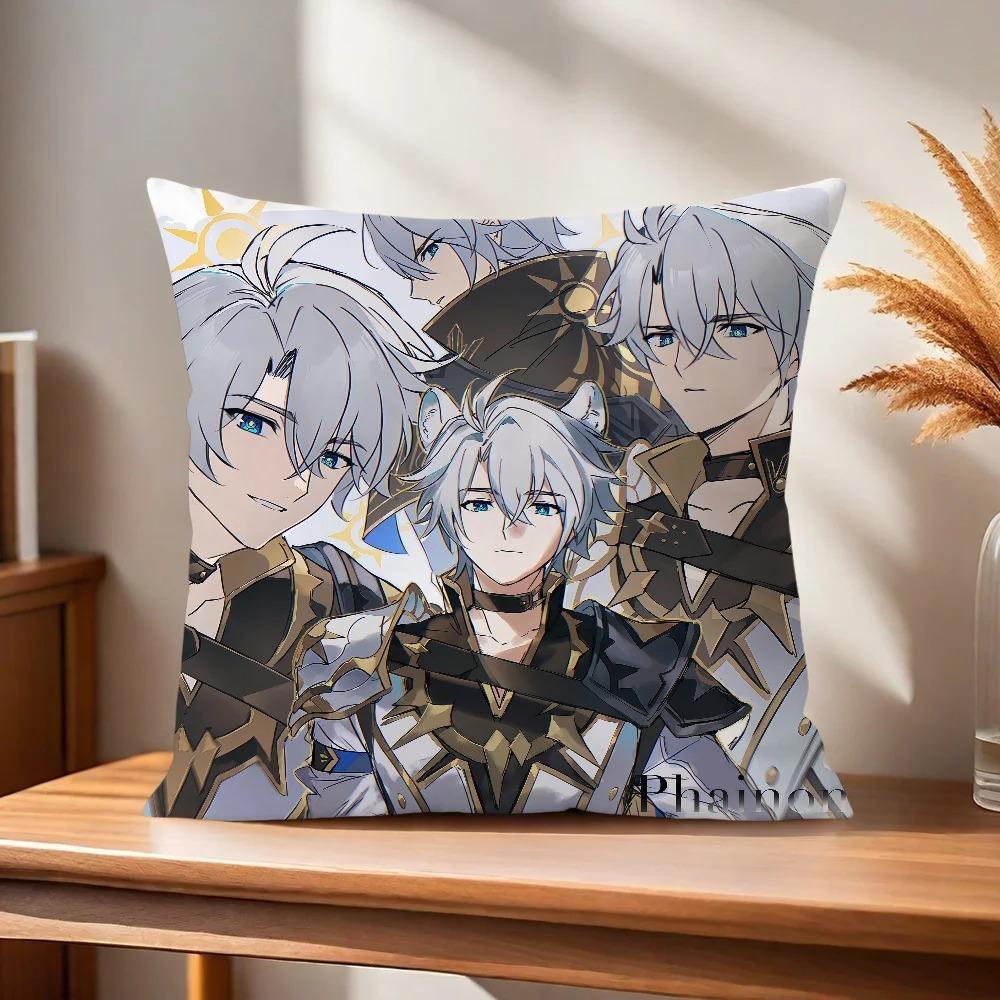 1Pc Star Phainon Rail Comfortable And Soft Honkai Pillow Cover B-Betis Daily Home Decor Sofa Chair Car Decor Pillowcase