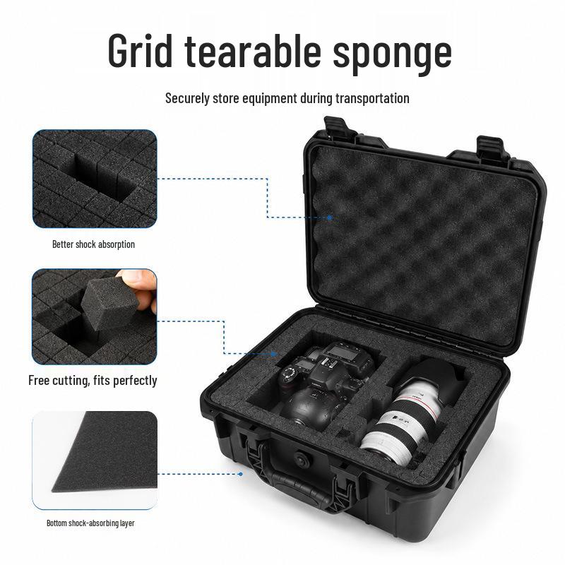 Large Waterproof Plastic Tool and Equipment Safety Storage Box