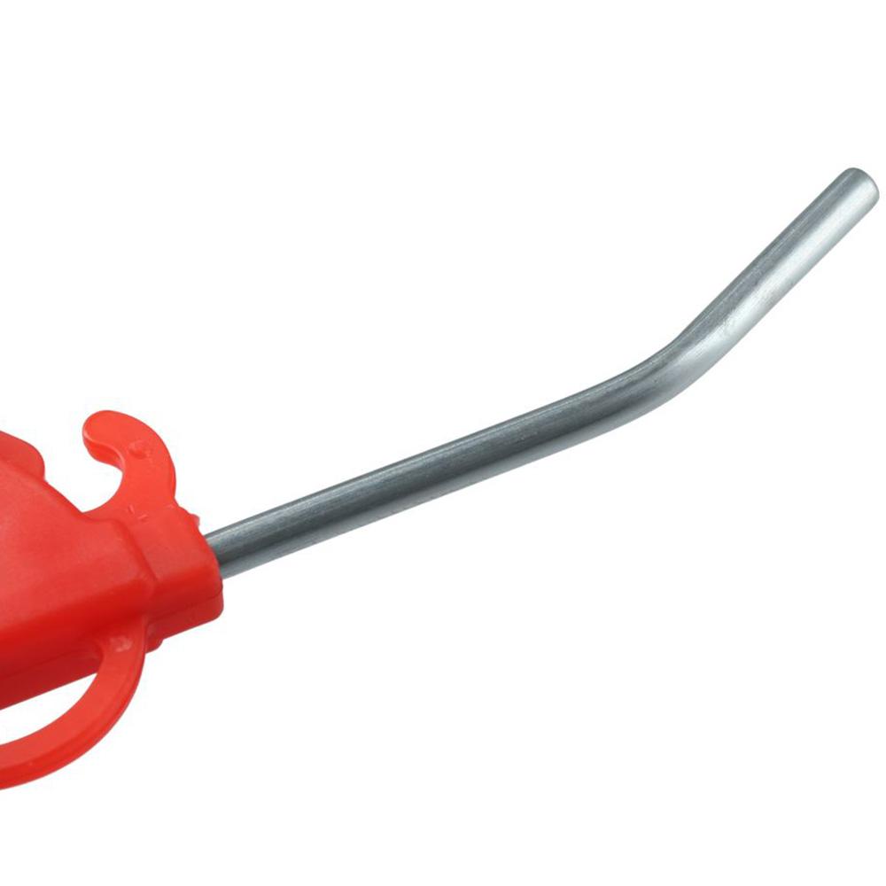 Regulowane narzędzie do przedmuchu powietrzem Czerwona przedłużona dysza Mocny przepływ powietrza Praca