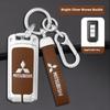 Car Zinc Alloy Key Case Bag Metal Key Shell For Mitsubishi Outlander Pajero L200 Triton Colt Lancer Ex Evolution X Ralliart Asx