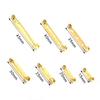 Louleur 50pcs Metal Brooch Pins Clip Base Pins Safety Pins Brooch Settings Blank Base For DIY Jewelry Making Supplies Wholesale