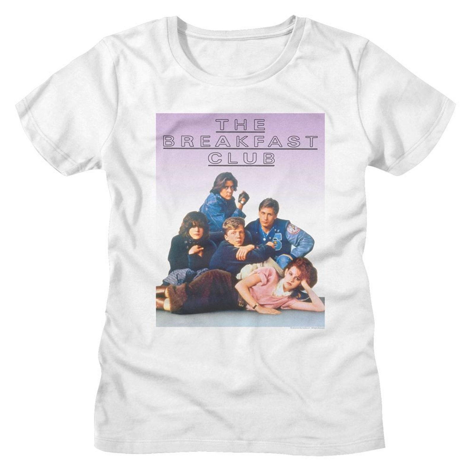 Breakfast Club Outline Logo White Women s T-Shirt XL