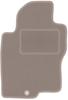 Beige Driver's Mat For: Nissan Pathfinder R51 SUV (2005-)