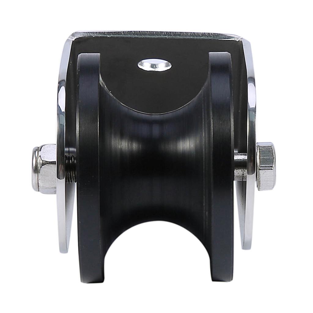 G9-Marine Stainless Steel Boat Bow Anchor Roller Bracket Rollers For Yacht(Black)