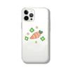 Cute Carrot Phone Case Transparent Fundas for Iphone 14 11 12 13 Mini Pro Max Se 5 6 6 S 7 8 Plus Xr X Xs Shockpoof Back Cover