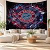 Arazzo da Parete Bayern Monaco, Appeso a Parete in Tessuto Morbido, Sfondo Decorativo per Camera da Letto Arte Murale per la Casa