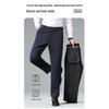 ROMON Men's Winter Fleece Lined Straight-Leg Trousers WLD527R