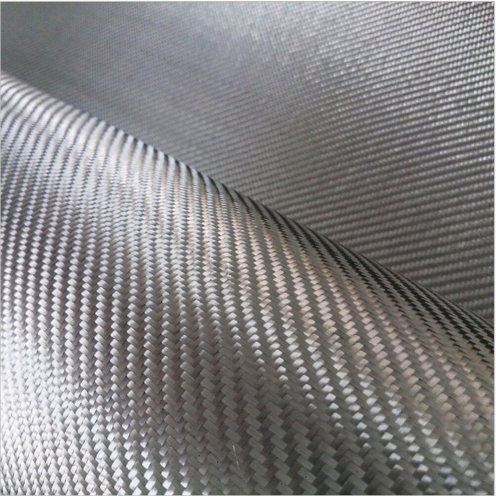 12"× 60" Real Carbon Fiber Fabric 3K 220Gsm 2X2 Twill Weave Cloth Black