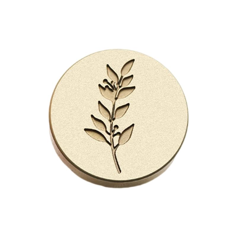 Wachssiegel-Stempelkopf mit Blumenprägung, Scrapbooking-Wachsstempelkopf für Dankeskarten, Einladungen, Umschläge, Verzierung