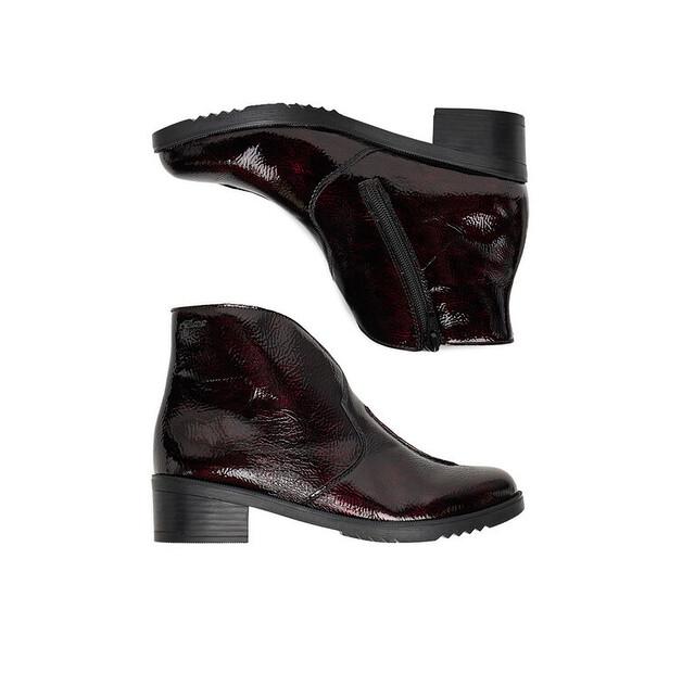 Ботильоны Rieker Y0553-35 бордового цвета