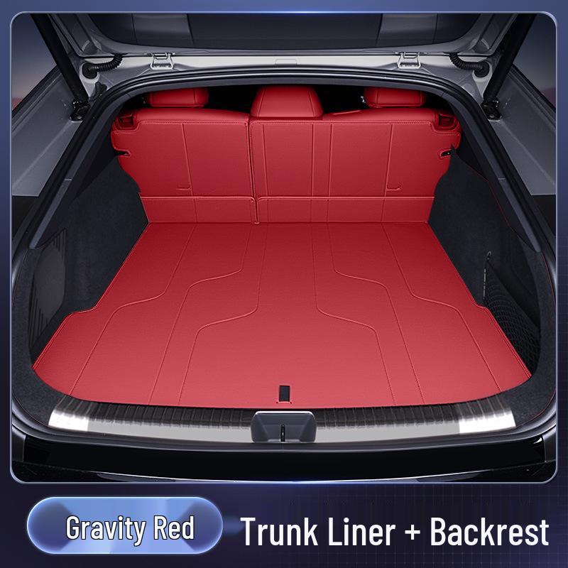 XPeng P7 2025 Trunk Mat - Full Coverage Tail Box Mat for Car Interior Accessories