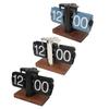 Vintage Automatic Flip Mechanical Clock Battery Powered Flip Desktop Clock Vintage Flip Clock for Home Office Room Decoration