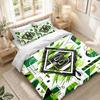 Bettwäsche-Set 1 Bettbezug 2 Kissenbezüge Borussia Mönchengladbach Aufdruck Schlafzimmer Heimdekoration
