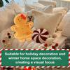 Christmas Couch Pillows Stuffed Christmas Tree Gingerbread Cushion Home Decor Bedside Pillow For Interior Designers Bedroom