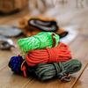 Outdoor 4-meter-long Tent Windproof Rope, Thick Canopy Rope, Fixed Pull Rope, Reflective Rope, Adjustable Camping Accessories