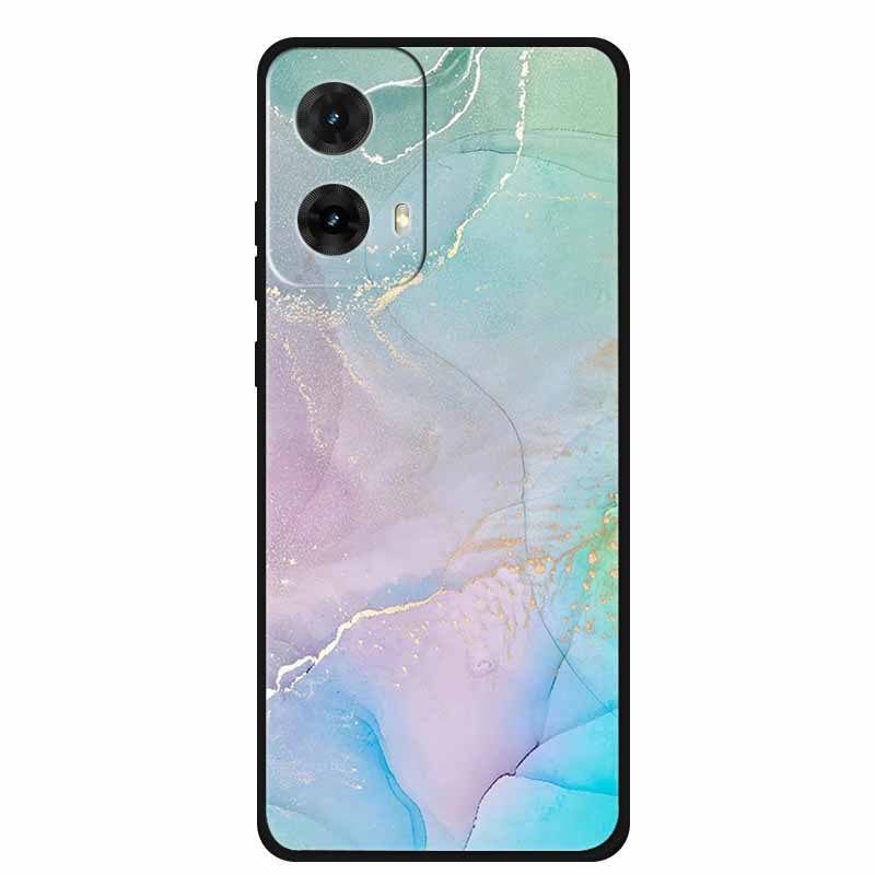 6.67"For Moto G85 5G Case Marble Soft Silicone Bumper Phone Back Cover For Motorola Moto G85 XT2427-3 TPU Capa MotoG85 G 85 Case