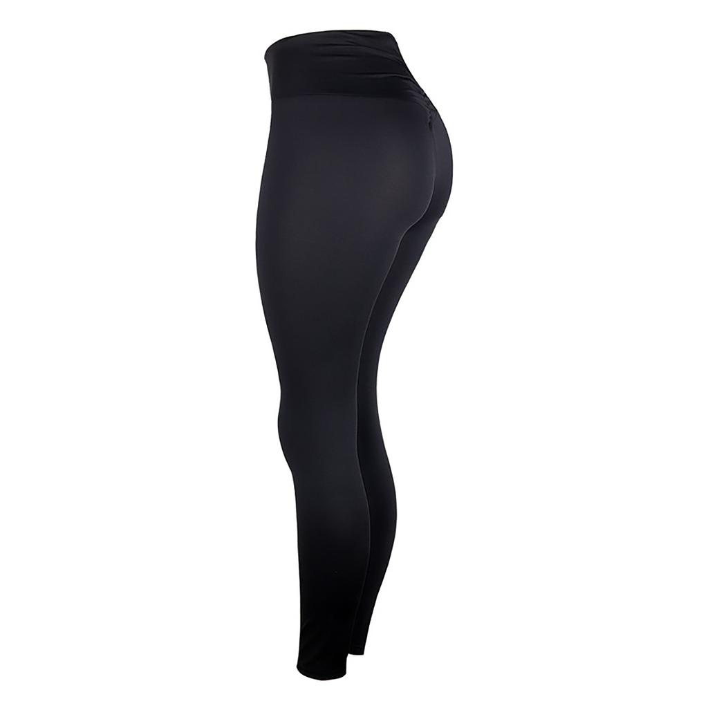Damen Stretch Yoga Leggings Fitness Laufen Gym Sport Taschen Hose