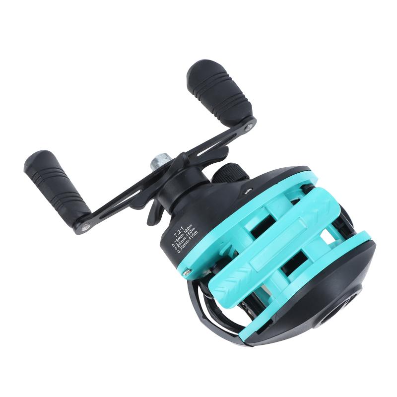 Mulinello da baitcasting Droplet Reel Droplet Reel 18+1Bb Mulinello da pesca Mulinello da baitcasting 7.2:1 Bobinatore da pesca a goccia Mano Sinistra/Destra