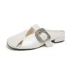 Fashion Mules Shoes Women's Flats Slippers Cystal Casual Sandals 2025 Designer New Summer Woman Flip Flops Fashion Slides Cozy Zapatos
