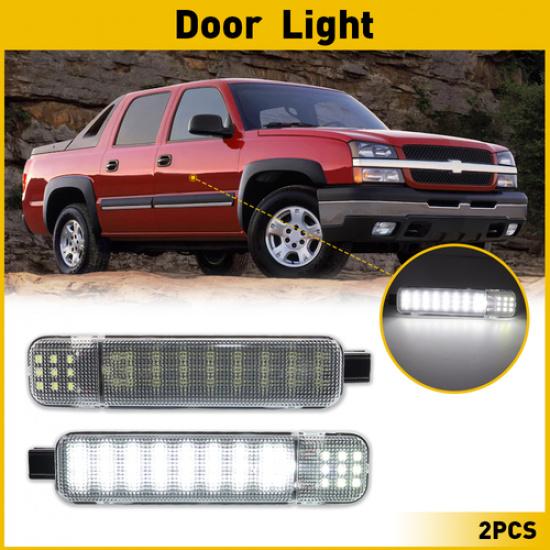 Светодиодные фонари подсветки дверей для Chevy 1500 Silverado 2500HD 3500HD Пикап 1999-2006