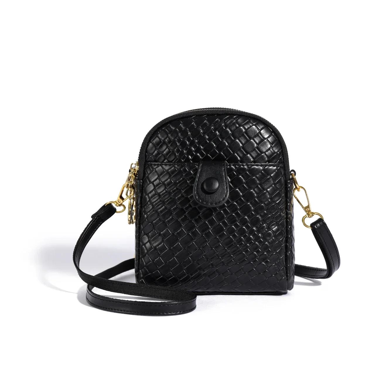 

Роскошная женская сумка для мобильного телефона, маленькая сумка-мессенджер, сумка через плечо на одно плечо, женская сумка из мягкой кожи