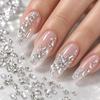 1440 PCS / Set Mini Flat Bottom Sparkling Diamond Nail Jewelry Set