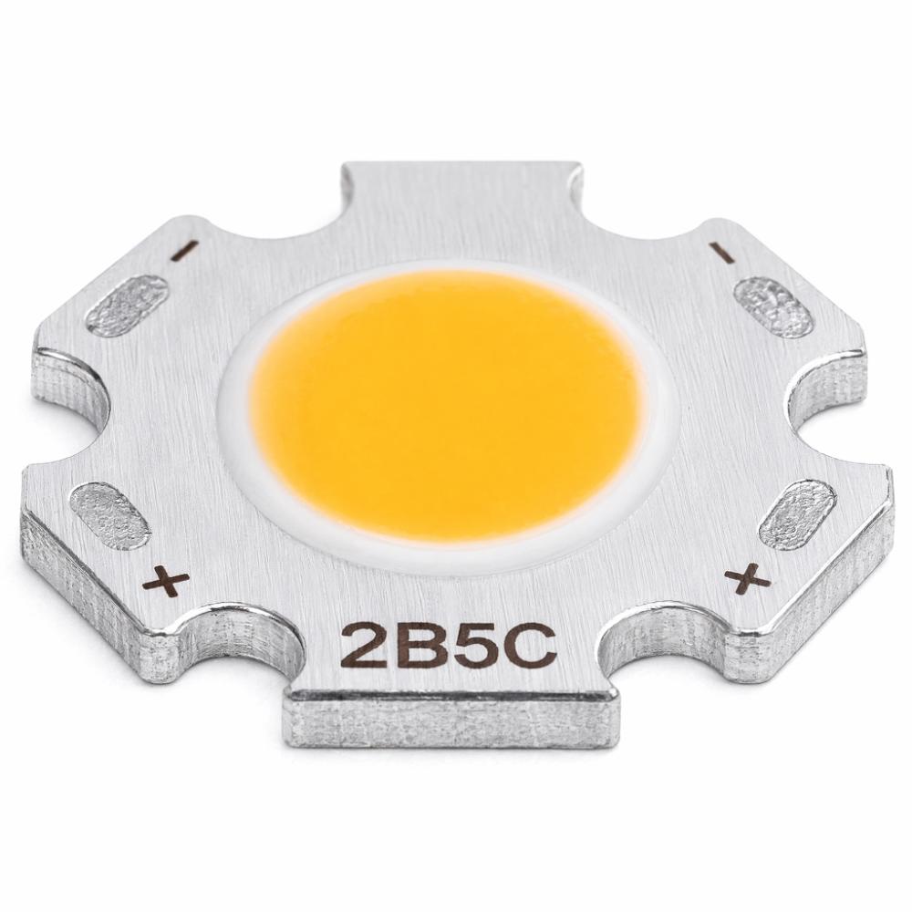 12PCS 5W COB LED Chips 15-17V High Power LED Bulb Easy COB LED Chip Beads  Spotlight Floodlight