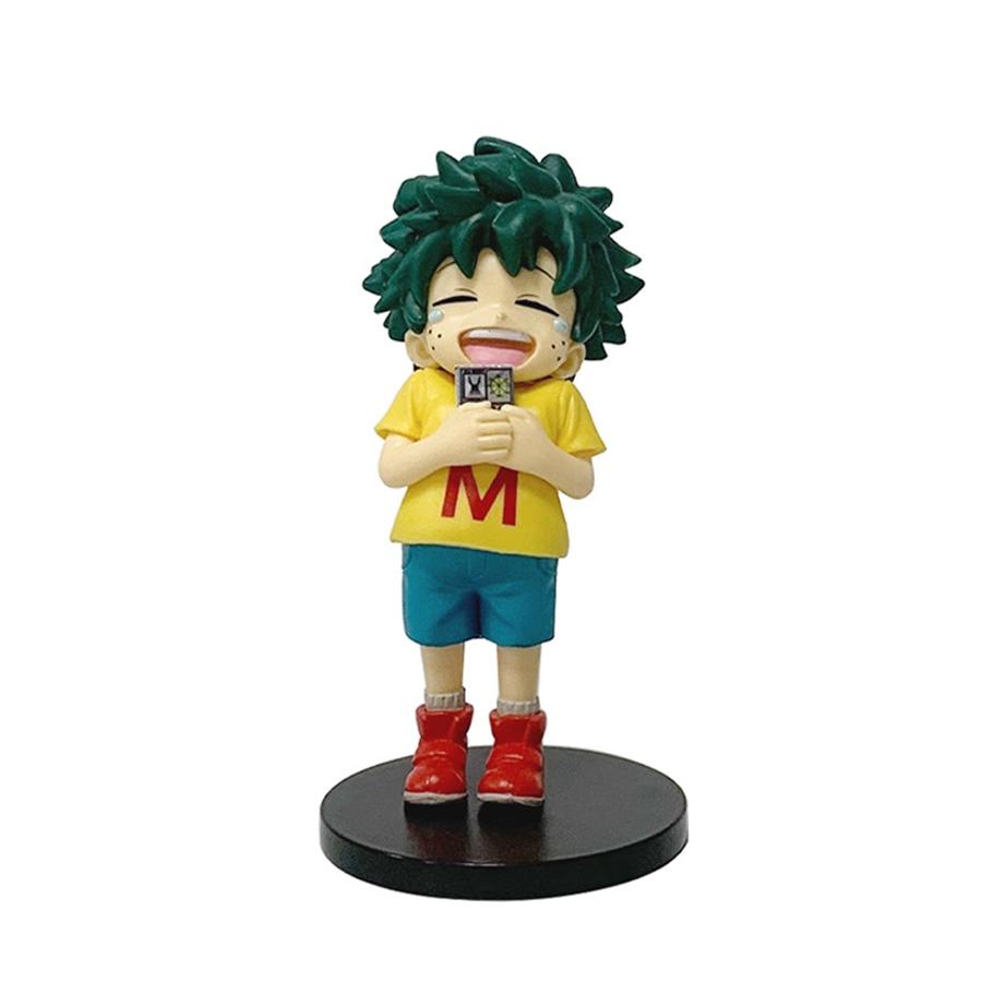 11cm Boku no Hero Academia Anime Figure Childhood Midoriya Izuku Action Figure Cute Bakugo Katsuki Figurine PVC Collection Toys