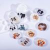 Musical Carousel DIY Silicone Mold for Music-Box Umbrella Bottom and Cover Mold DIY Movement Materials Round Brand Mold