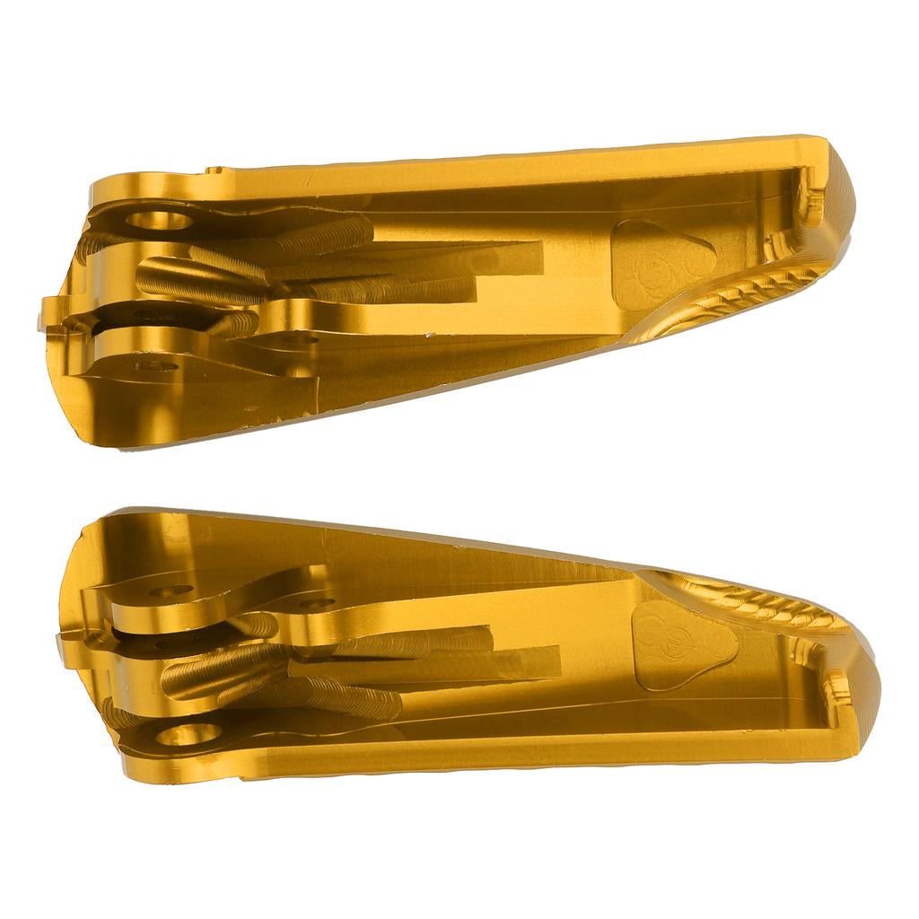 Pair Rear Foot Pegs Pedal Pad Motorcycle Folding Footrest Fit for GTCelsiusGTSCelsiusGTV