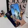 IK66 Statue of Liberty Phone Case for Samsung Galaxy S20 S21 S22 Ultra FE + Plus A21S A22 A24 A25 A26 A30 A30S A31