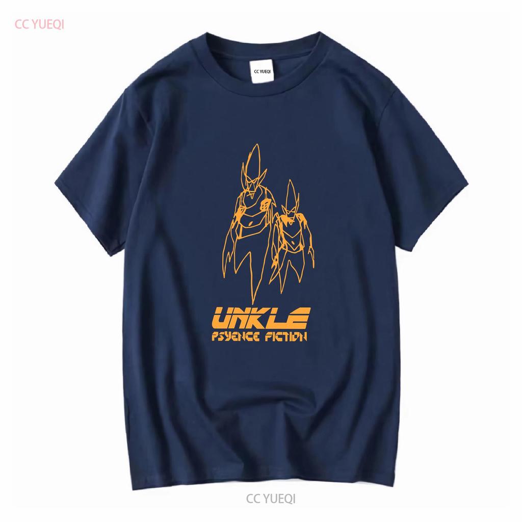 1999 Unkle fantascienza DJ SHADOW Mowax futura vtg anni '90 rap hiphop Maglietta L vintage Lavata Unisex Traspirante Casual Alla moda