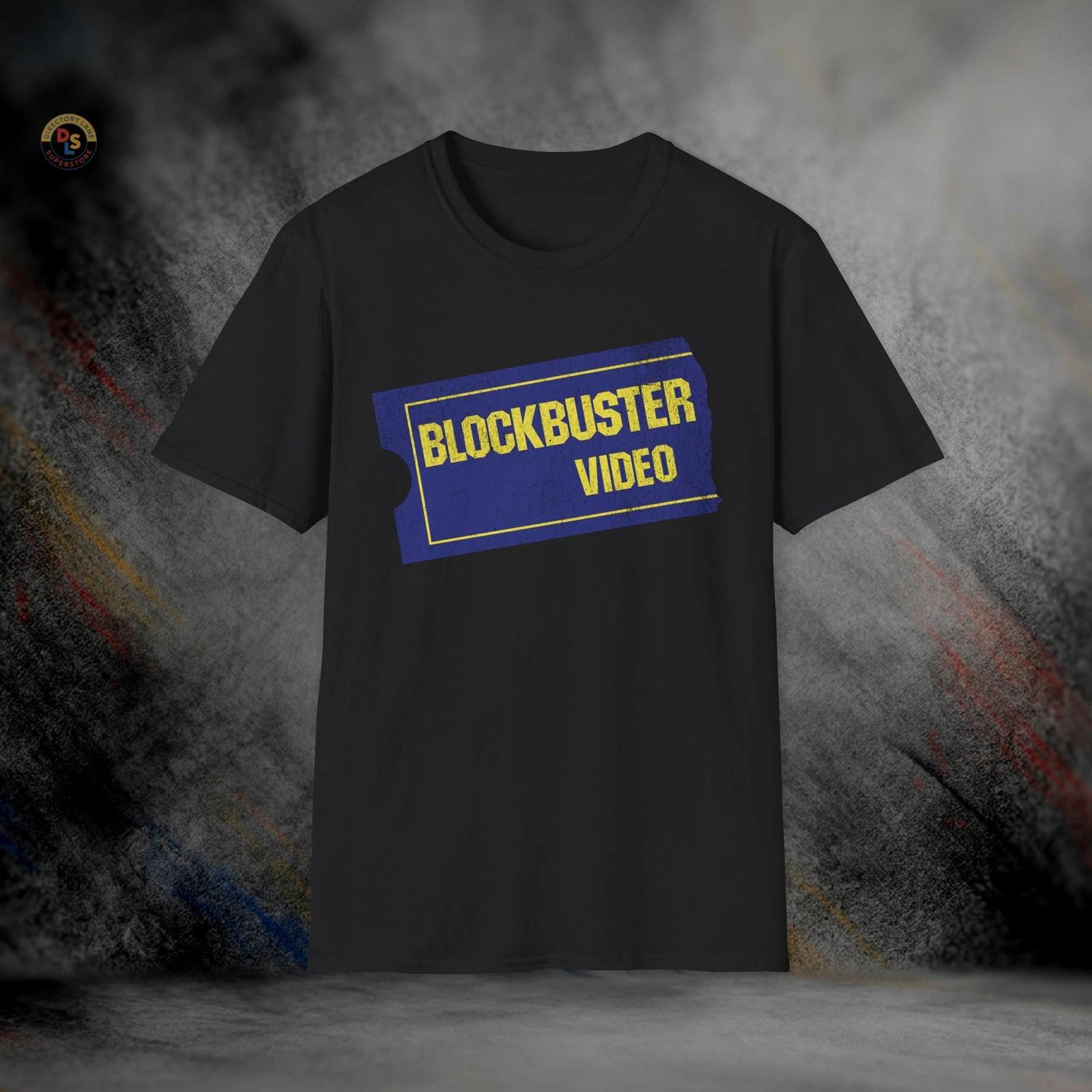 Blockbuster Video Vintage Retro T-Shirt | Softstyle Tee S