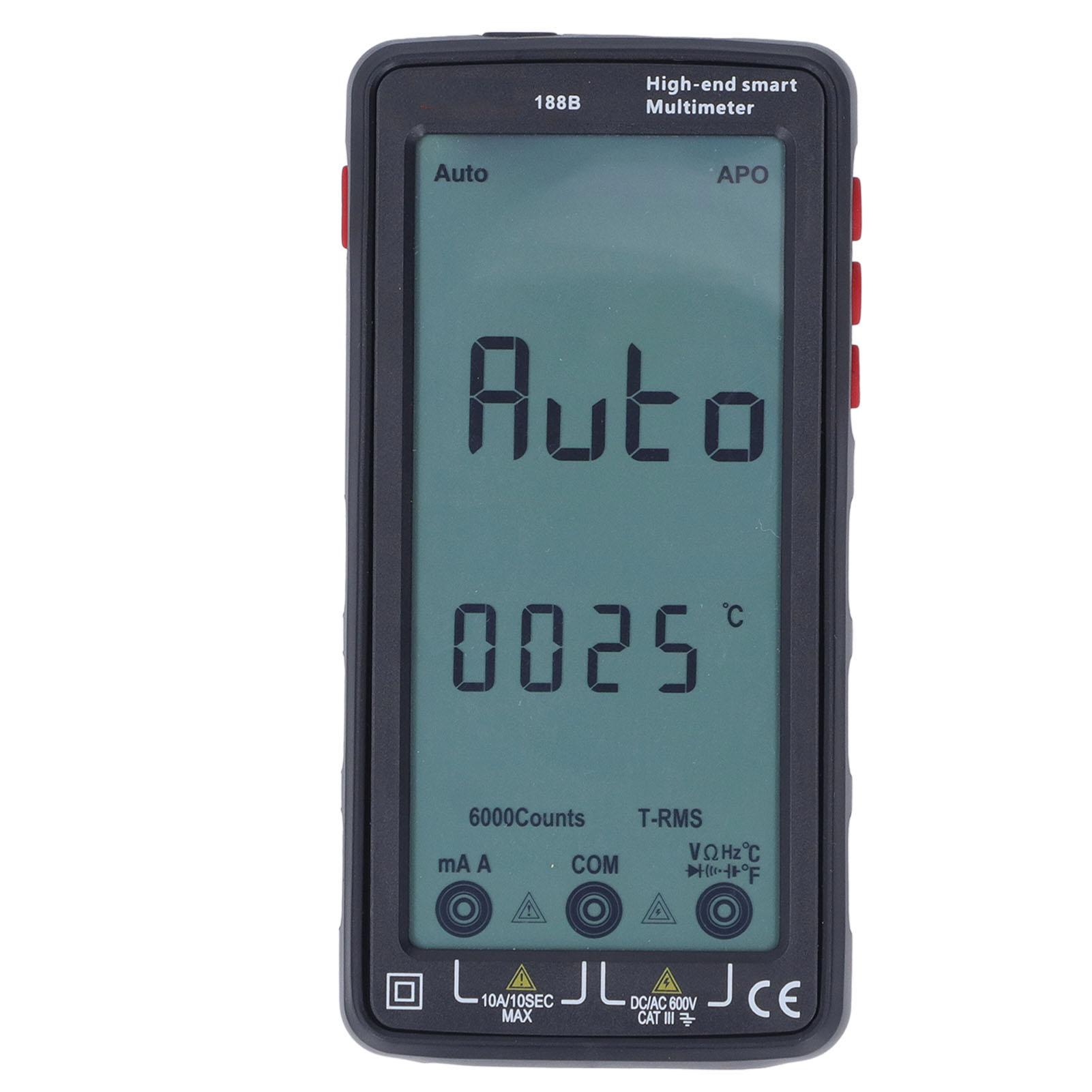 

WIFI Multimeter USB Digital Display Voltage Temperature Resistance Current Capacitance Meter Voltmeter Ammeter