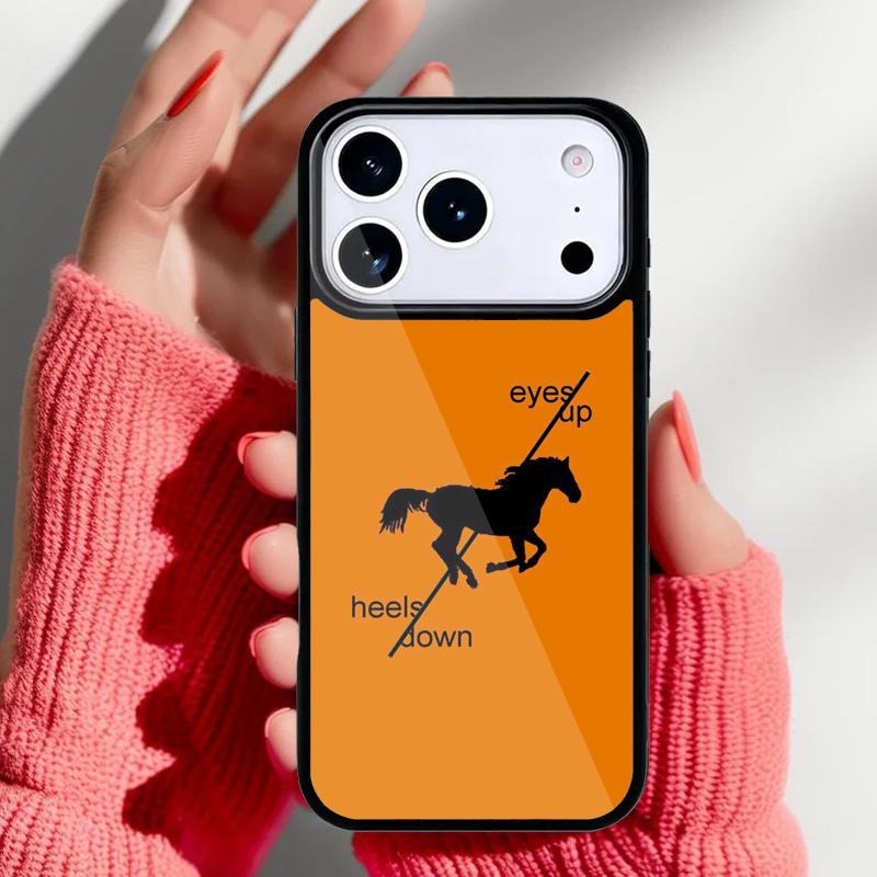 Keep Calm and Ride On Love Horse Phone Case for iPhone 17 16 15 14 13 Pro Max Back Cover for 12 11 Pro Coque