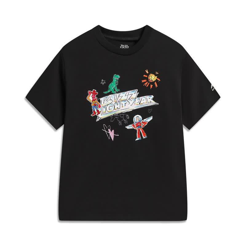 LI-NING Kids  Boys  Disney Collaboration Ice-Cool Short Sleeve T-Shirt 150