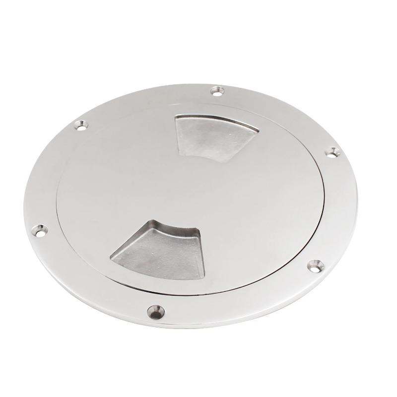 3/4/5/6 Inch Marine Floor Access Panel Hatch 316 Boat Stainless Steel Boat Round Disc Deck Inspection Plate Hatch Kayak