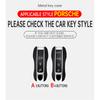 Zinc Alloy Car Key Case Cover Shell Fob For Porsche Panamera Spyder Carrera Macan Cayman Cayenne 911 970 981 991 Car Keychains