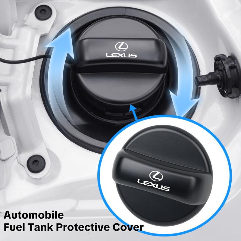 Tapa de Tanque de Combustible de Aleación de Zinc a Prueba de Polvo Cubierta de Gasolina Accesorios Para Lexus CT ES GS NX IS250 CT200h IS300h ES300h RX400h NX300h I