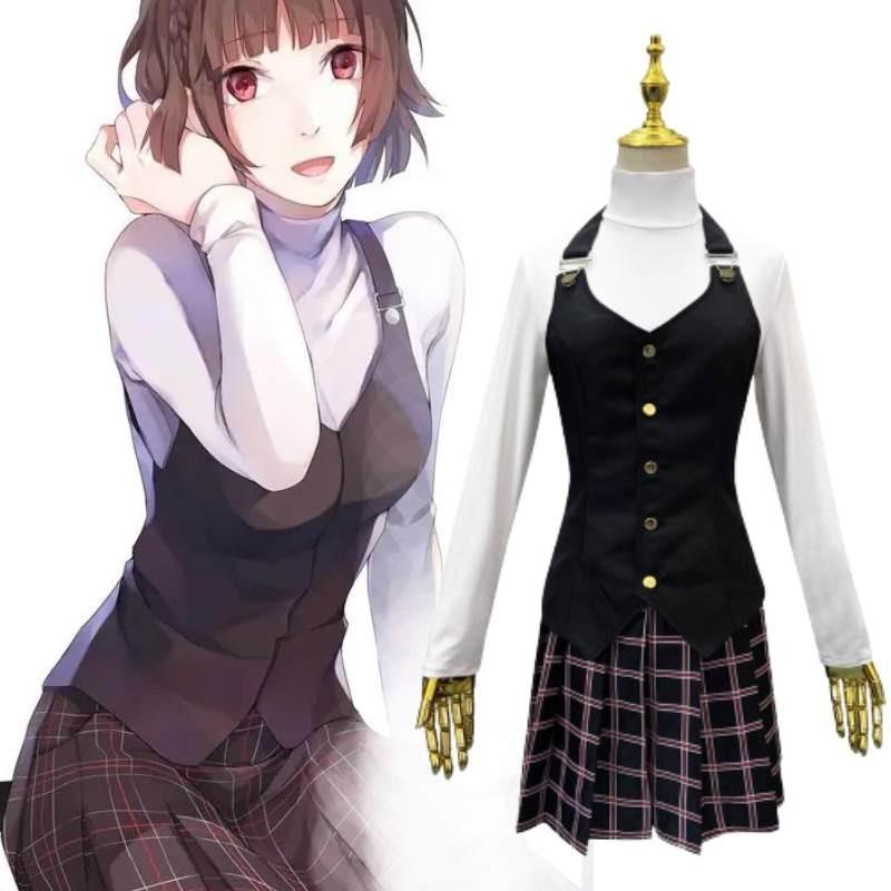 New Island True Goddess P5 Cosplay Costume For Women School Uniform Anime Performance Outfit