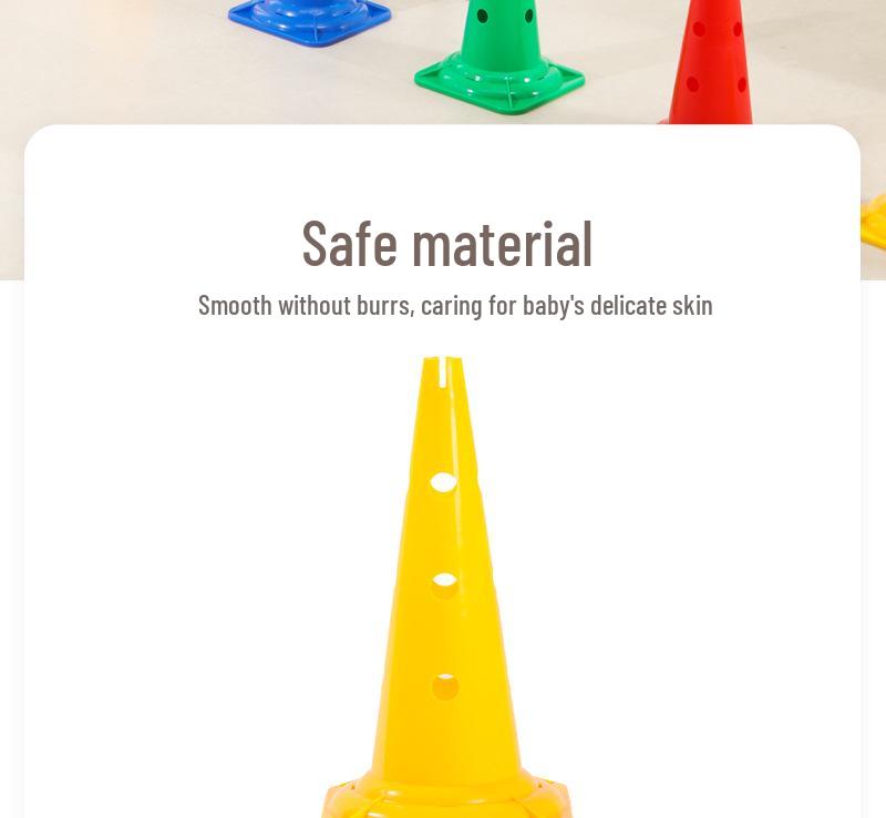 Children's Sensory Integration Training Hurdle and Jump Stand Set