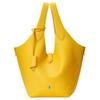 Polo Play Iconisch Detail Vierkante Envelop Gevouwen Bodem Tote Tas Dames tote bags Lichtgeel WAPOBAG0G620424