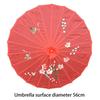 Vintage Chinesischer Seiden-Ölpapier-Schirm Blume Ölpapier-Schirm Bambusgriff Hochzeitsdekoration Foto-Sonnenschirm Tanz-Requisiten