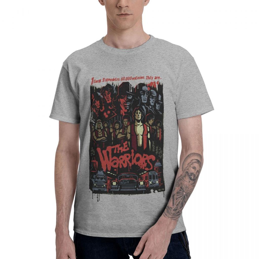 Moda Il Guerriero Poster Maglietta Uomo e Donna Estate Cotone Abbigliamento Popolare Girocollo Manica Corta T-shirt